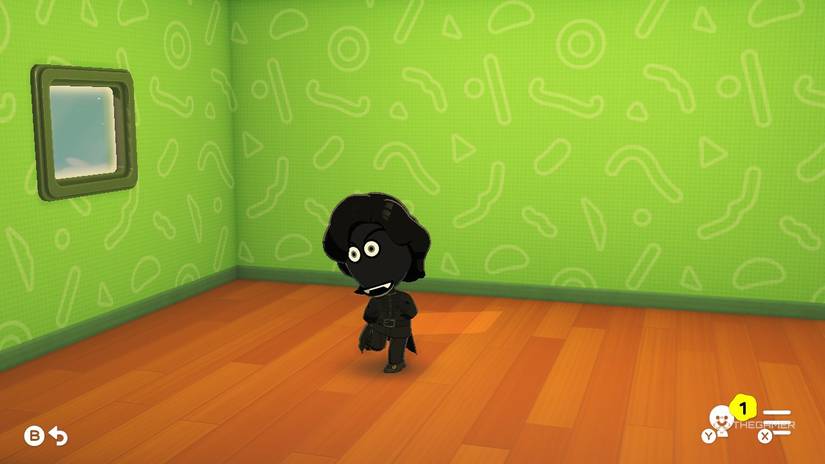 Mii in the main room of Tomodachi Life Living the Dream.