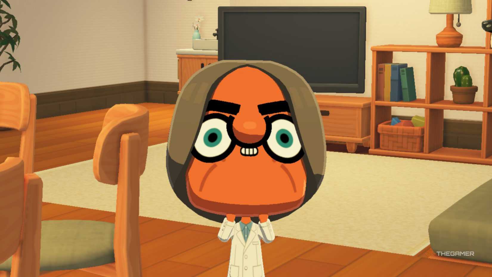 Stressed Mii in Tomodachi Life Living the Dream.