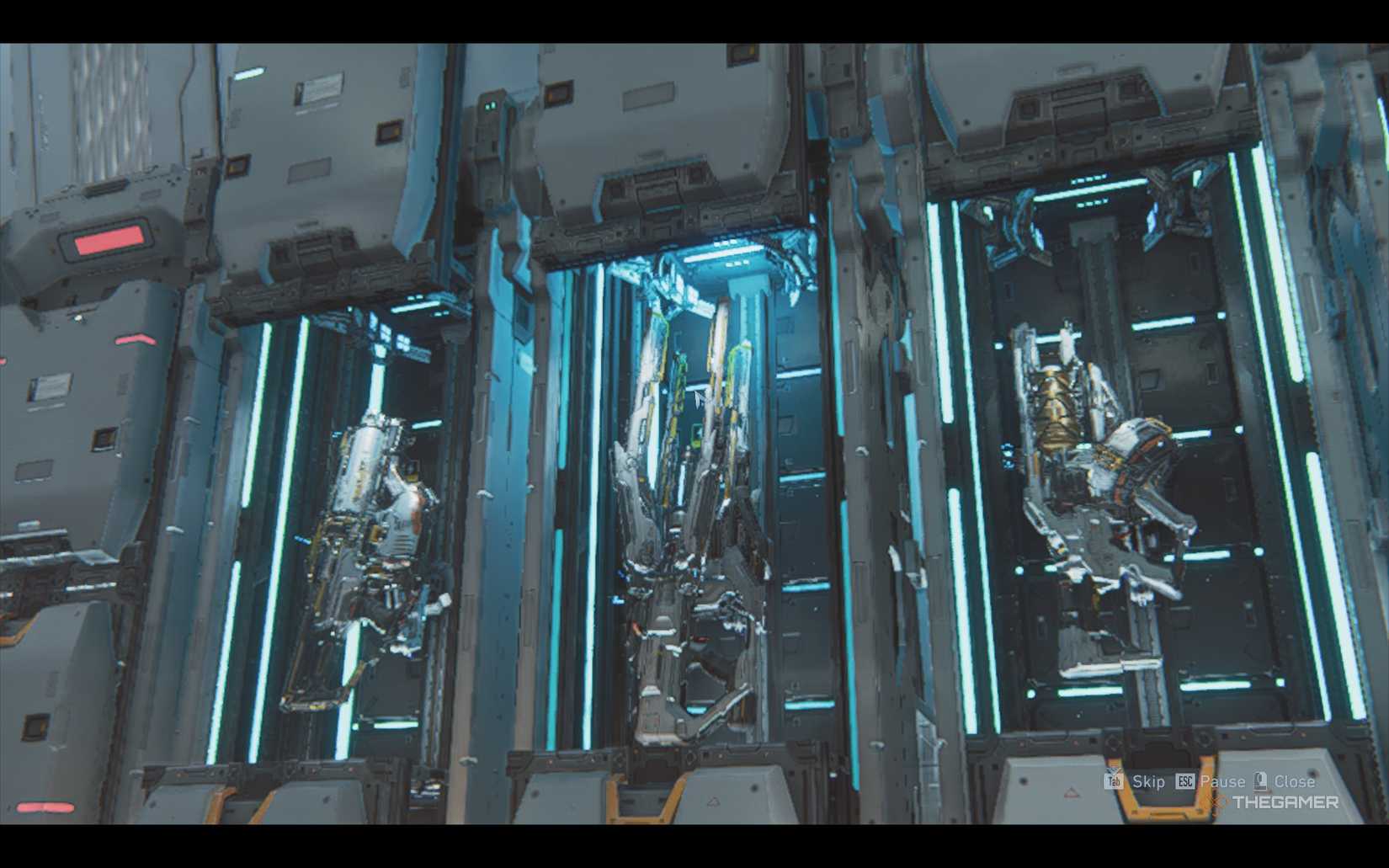 Trilogy of Weapons in Pragmata.