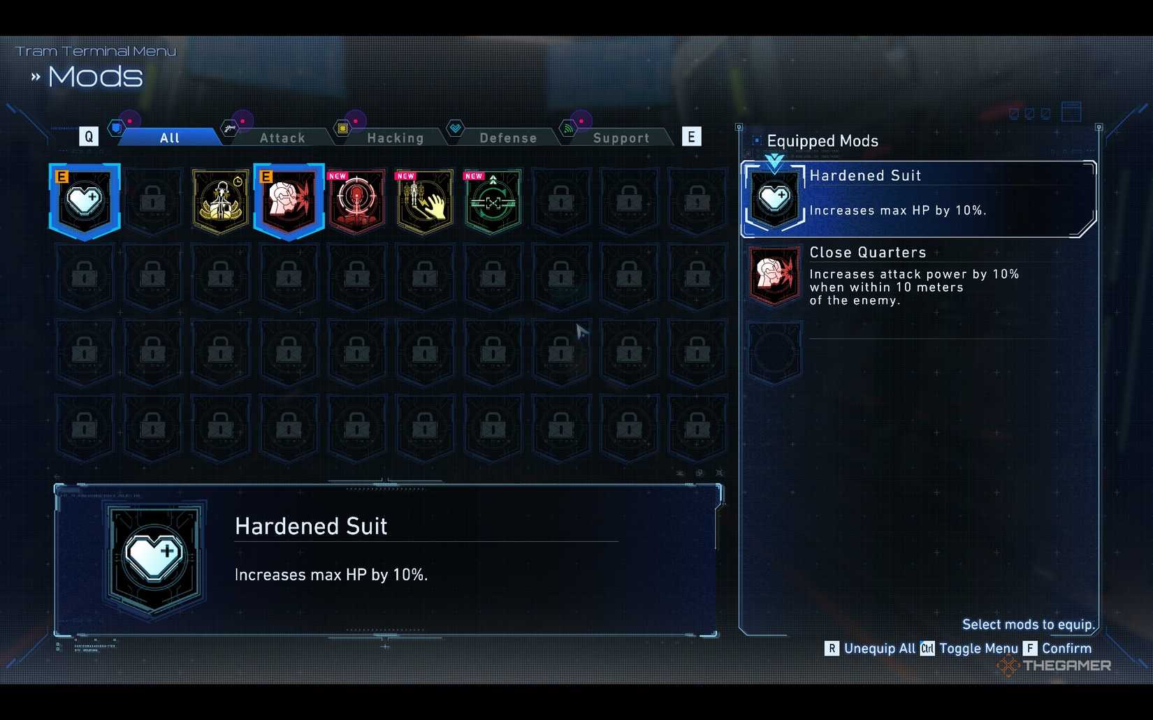 A Preliminary List of Modes in Pragmata.