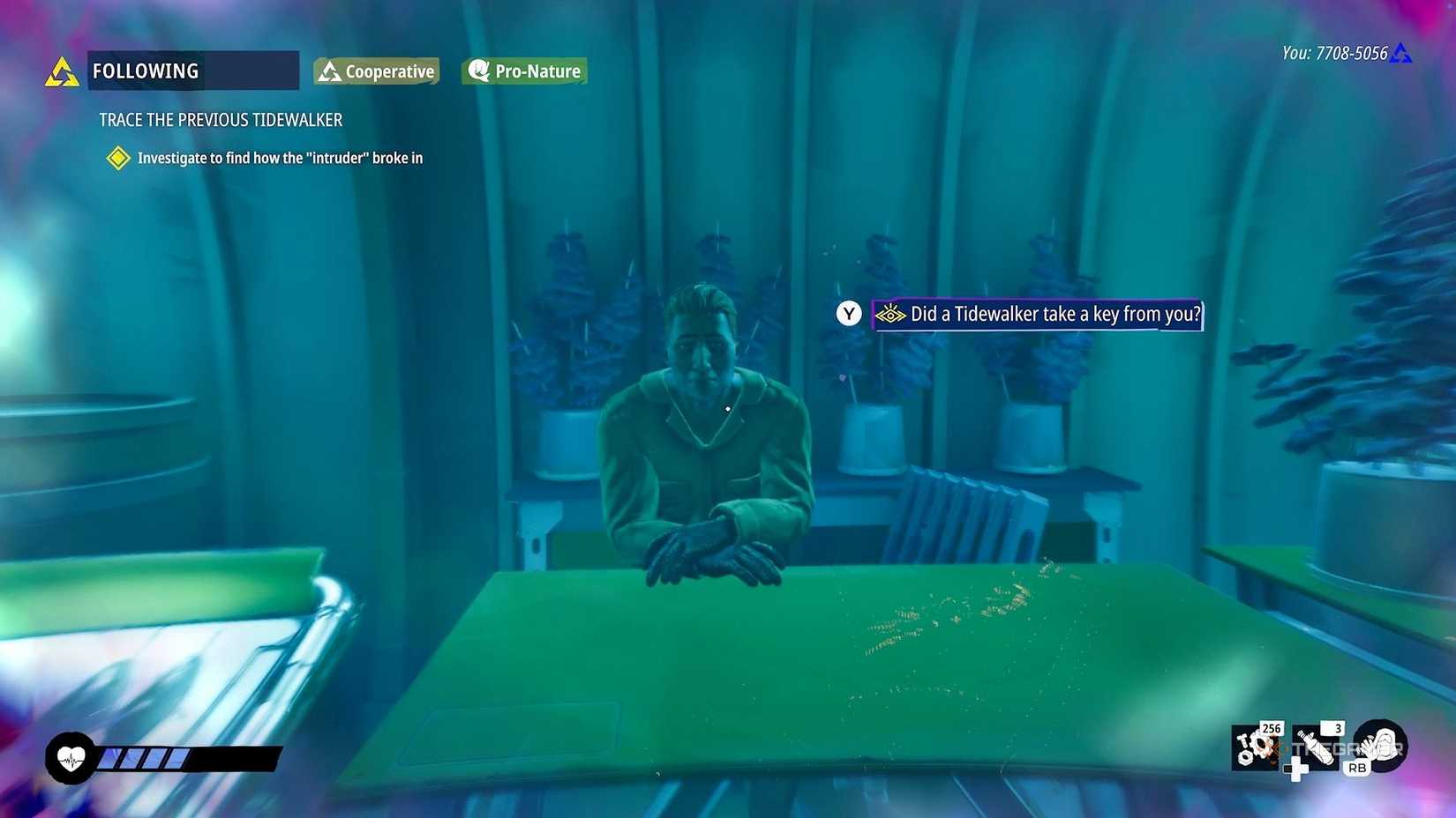 Asks Ben about the other tidewalker in Tides of Tomorrow.