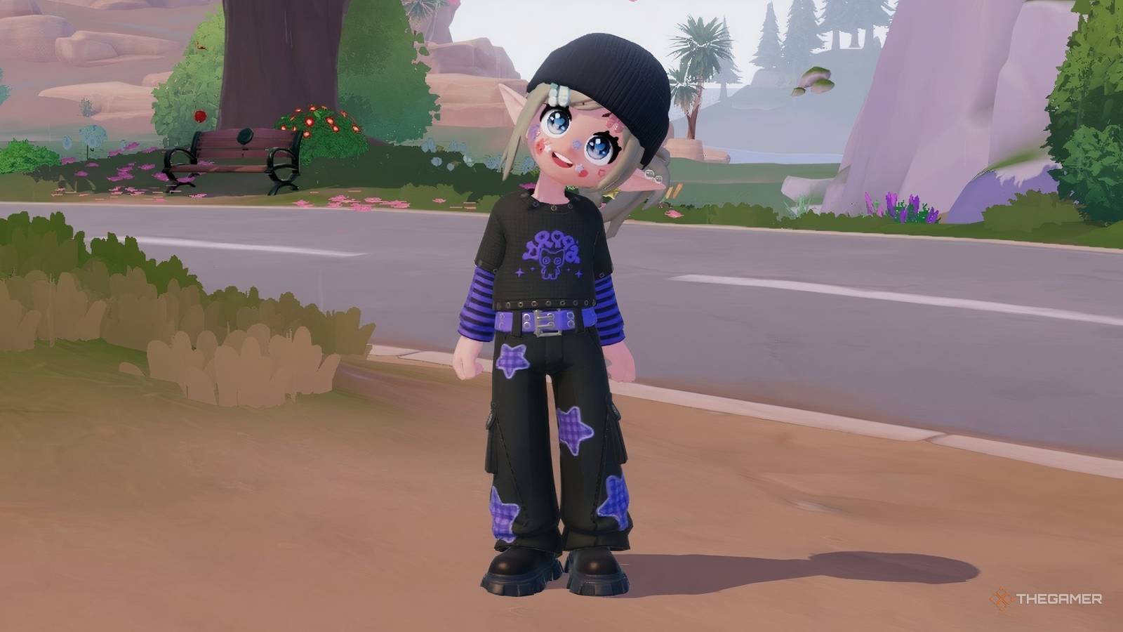 All Purple Punk Clothing Golden Bubble Locations In Heartopia