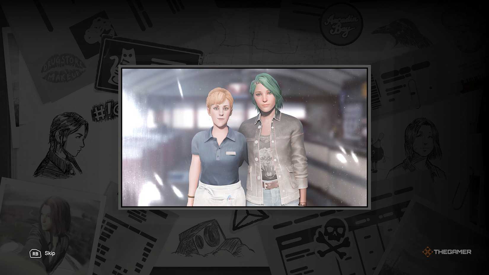 Chloe stood with Joyce in the Life is Strange Reunion.
