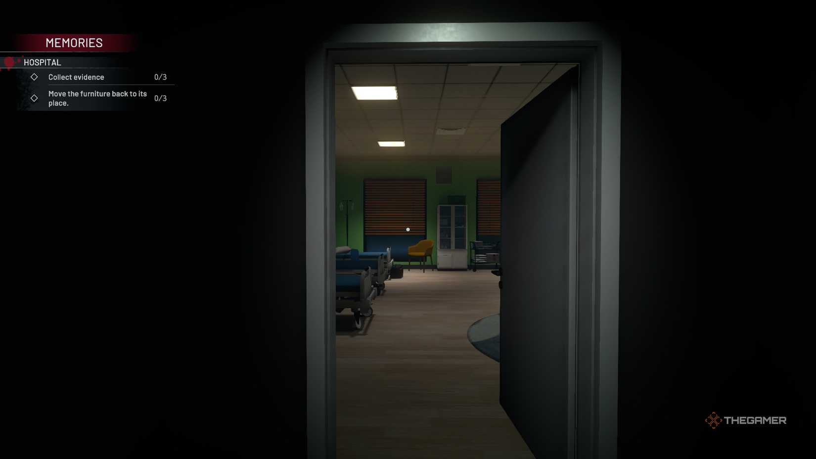 Crime Scene Cleaner memories entrance.