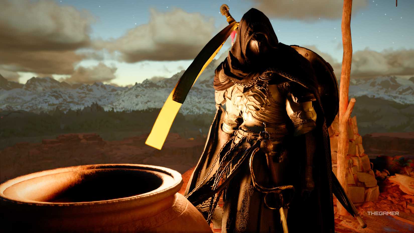 Kliff Looking Stoic in Crimson Desert.