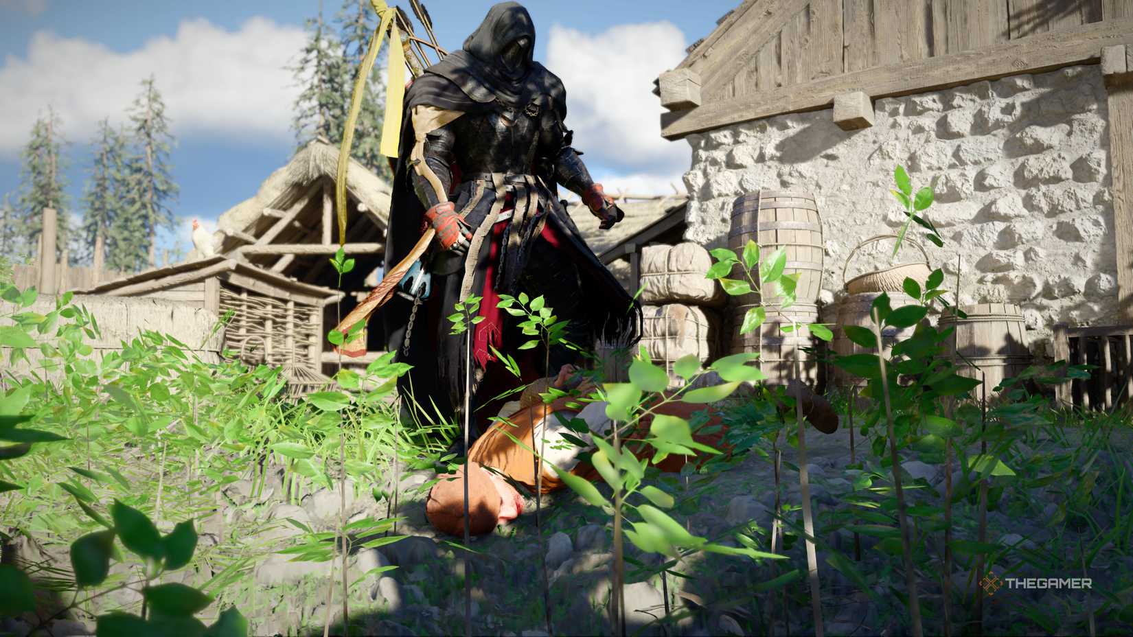 The traitor is bound in the Crimson Desert.