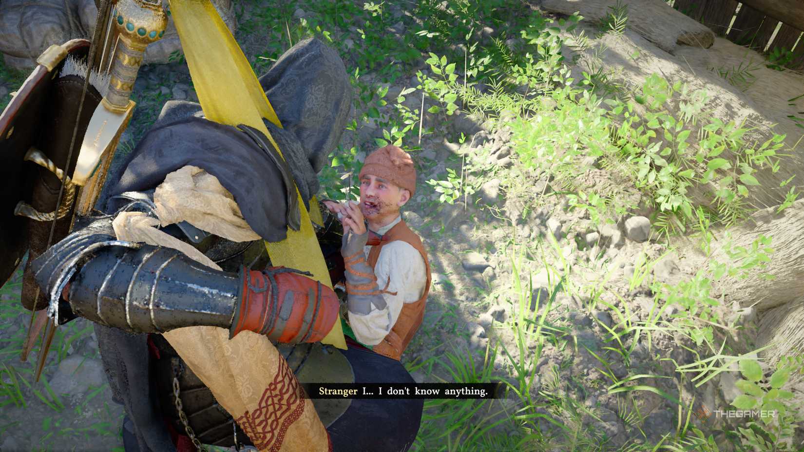 Beat a traitor in the Crimson Desert.