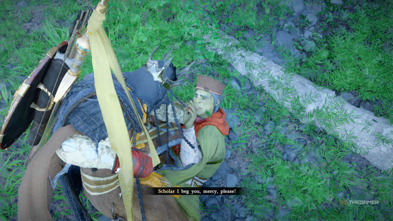 Arrest a criminal in the Crimson Desert.