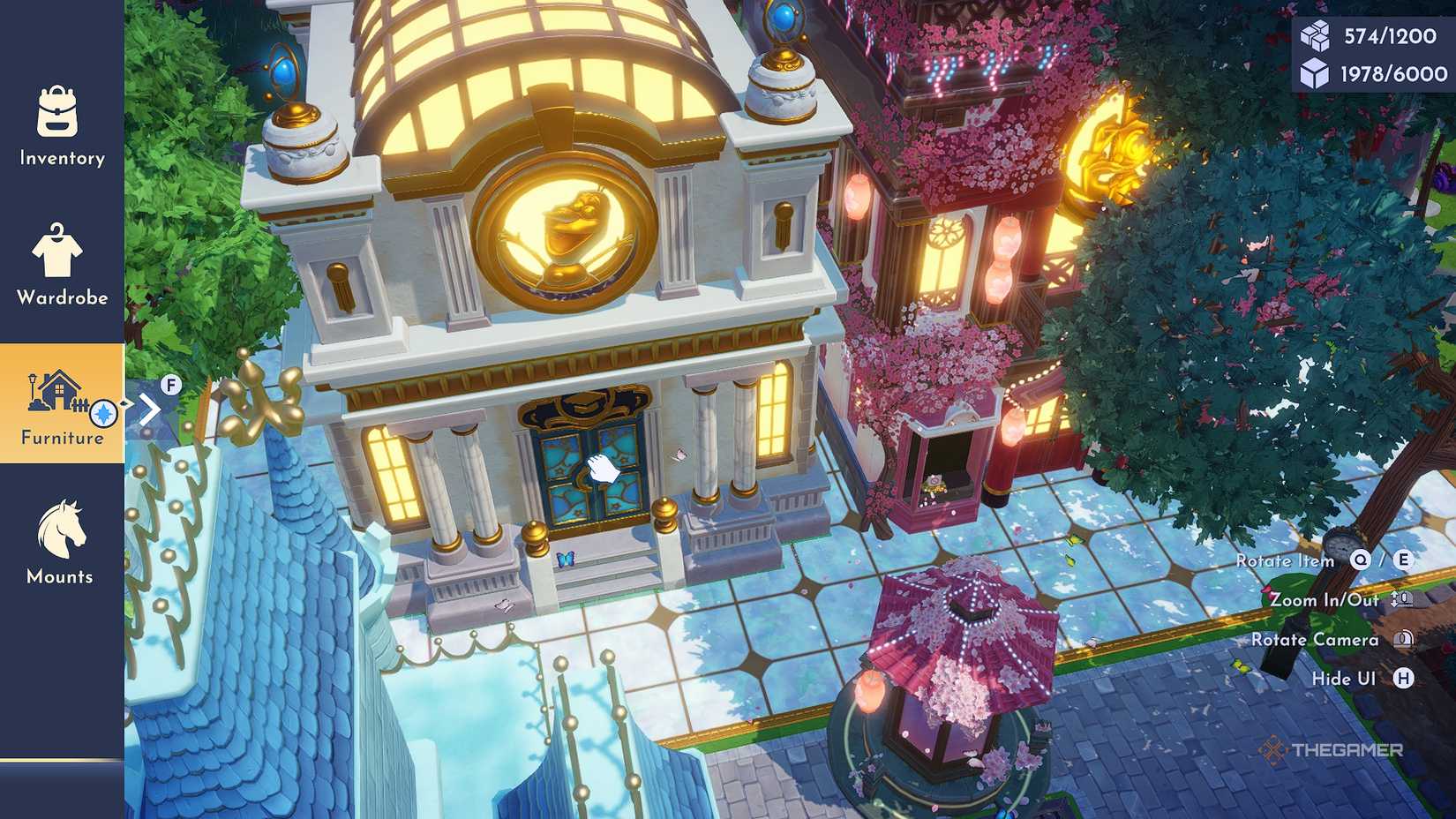 Disney Dreamlight Valley Placing Olaf's museum in the Valley.