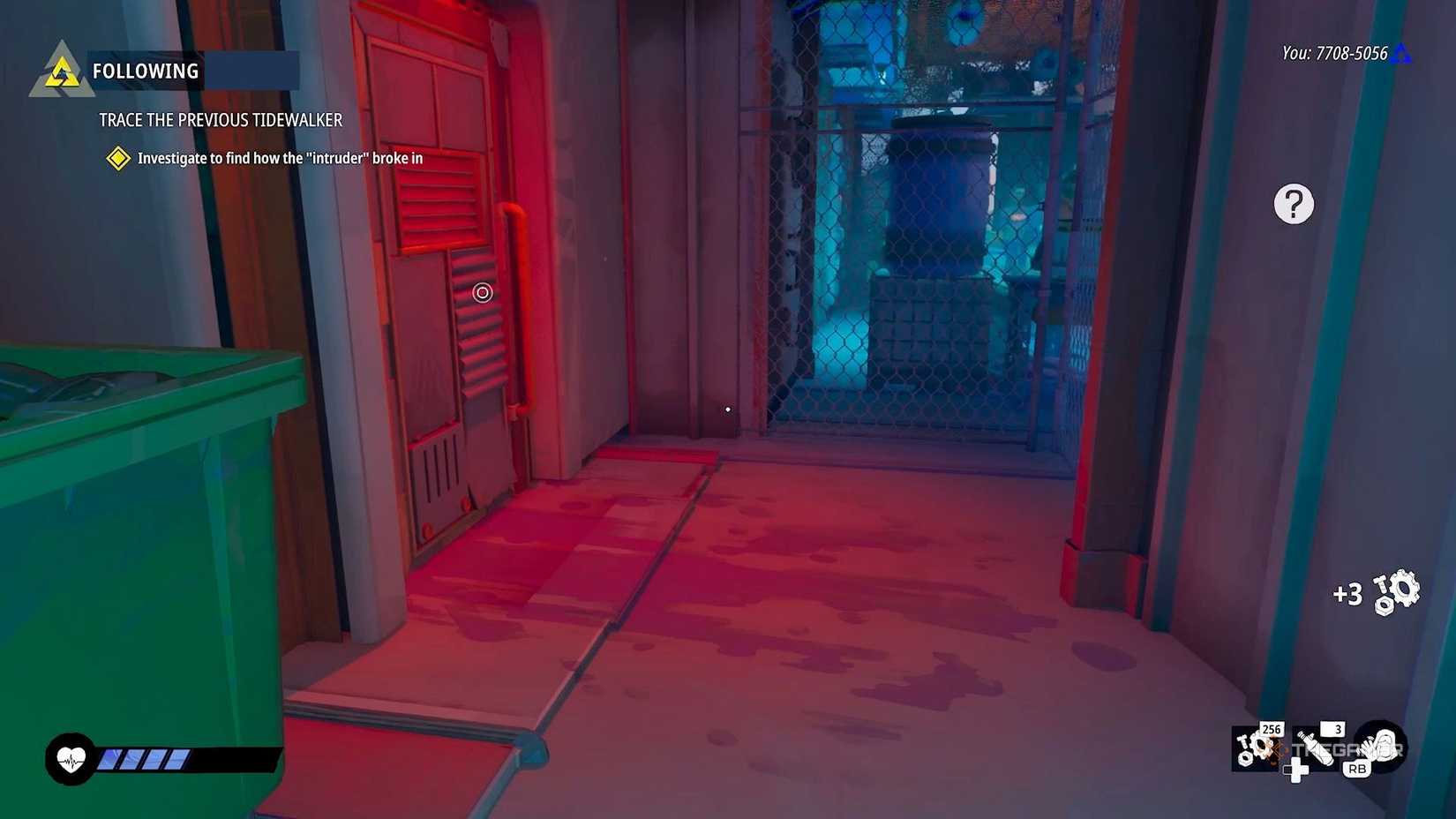 Door to the slaughterhouse in Tides of Tomorrow.