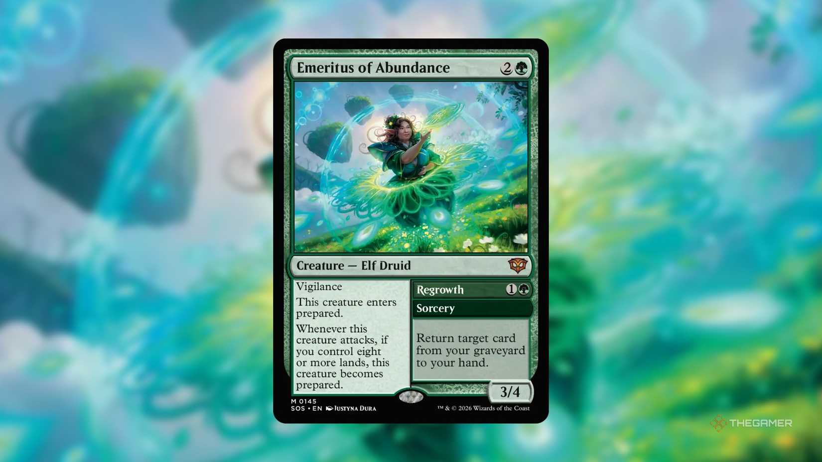 This is an honorary MTG card from Secrets of Strixhaven.