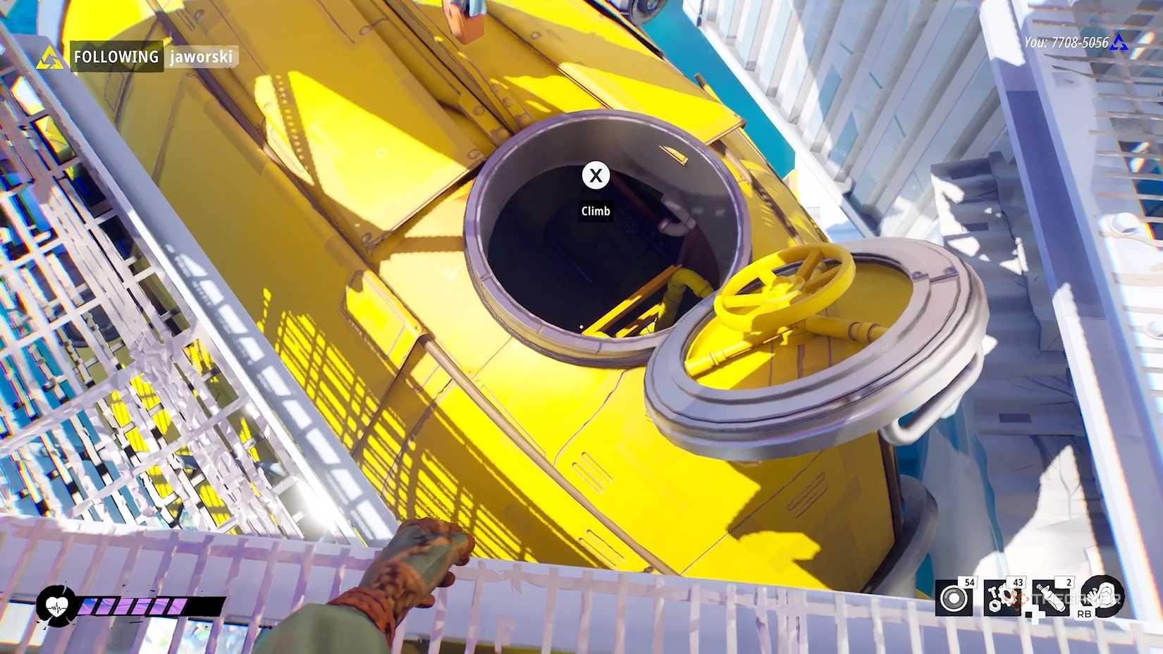 Entering the submarine in Tides of Tomorrow.