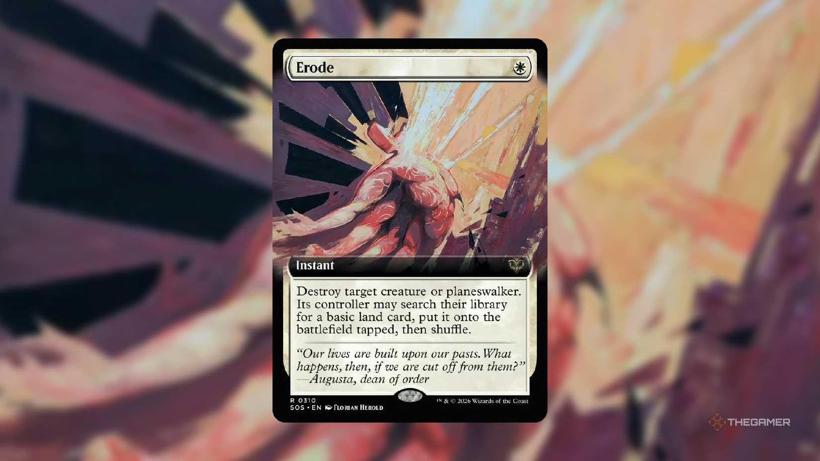 Erosion Cards in MTG Secrets of Strixhaven.