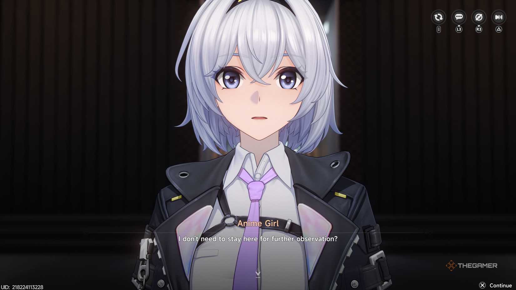 Female Zero protests being held for observation in Neverness to Everness.