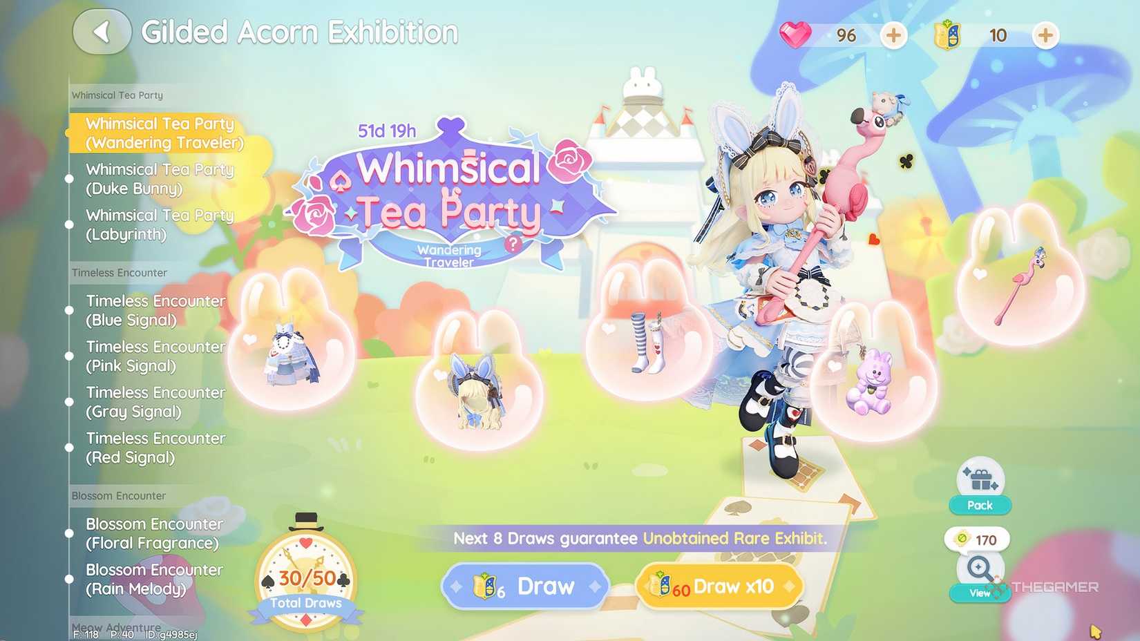 Heartopia Whimsical Tea Party Alice Banner.