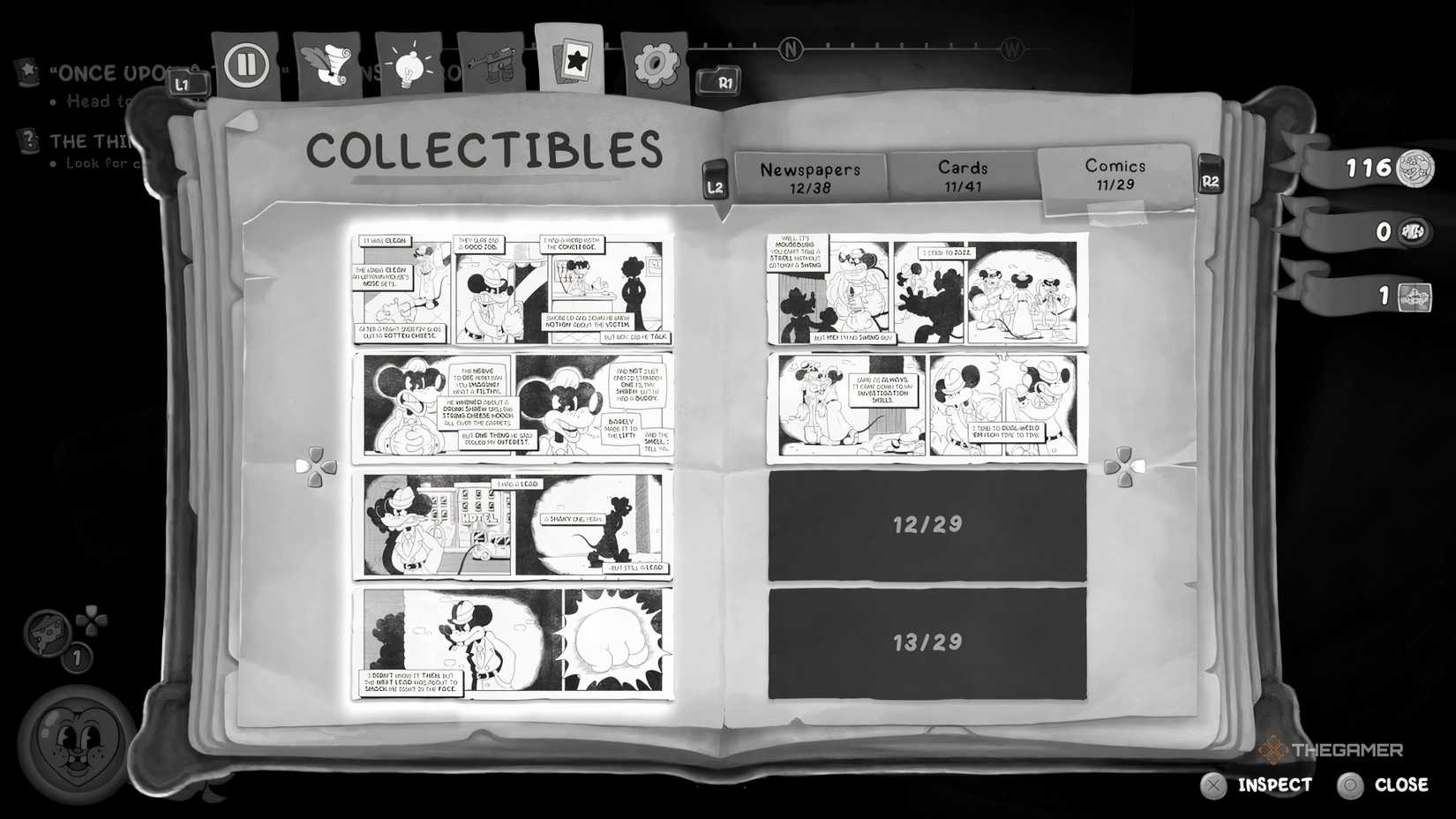 Mouse's Comic Collection: PI Rentals.