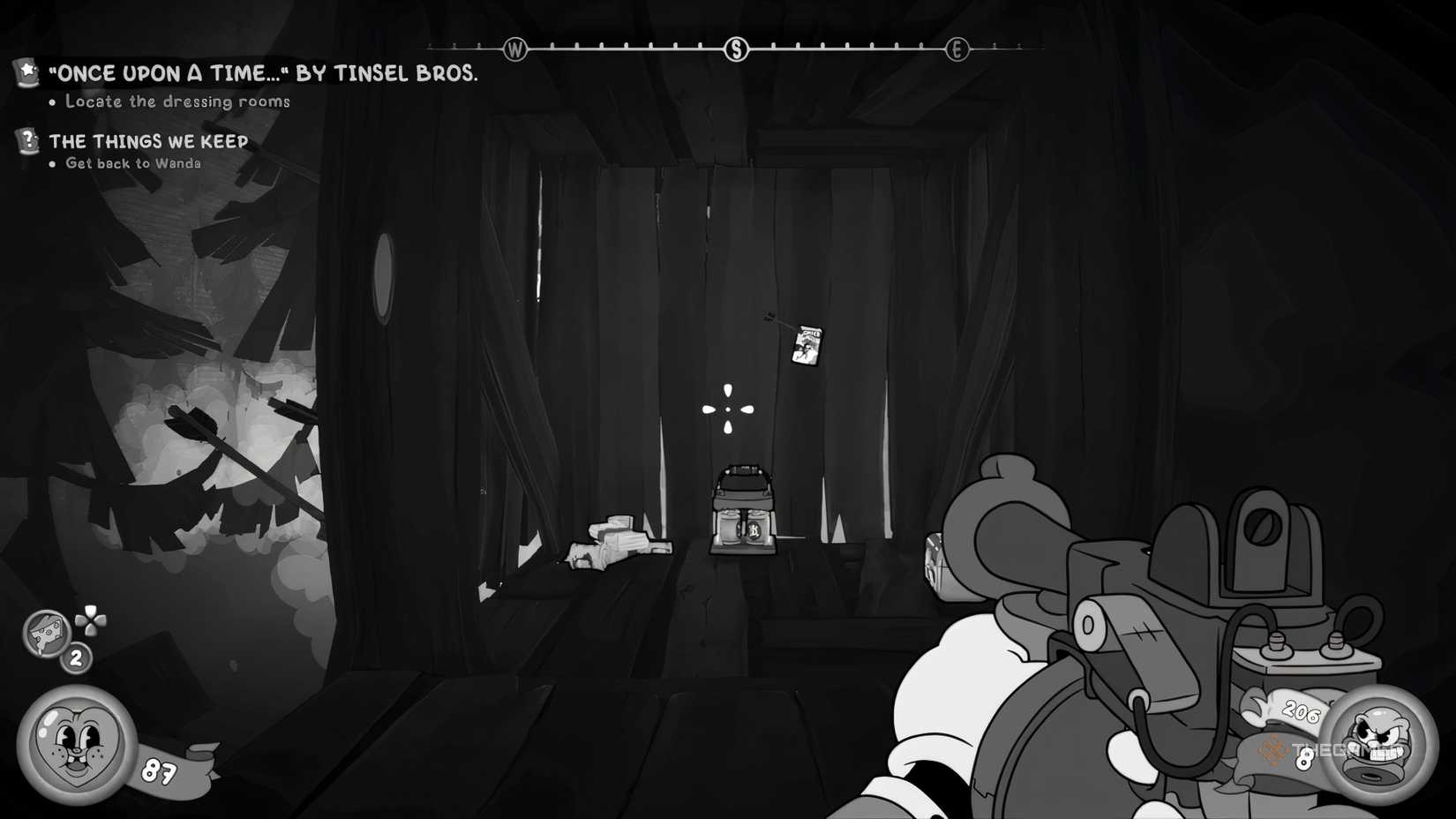 Mouse: A cartoon pinned to the wall at PI For Hire.