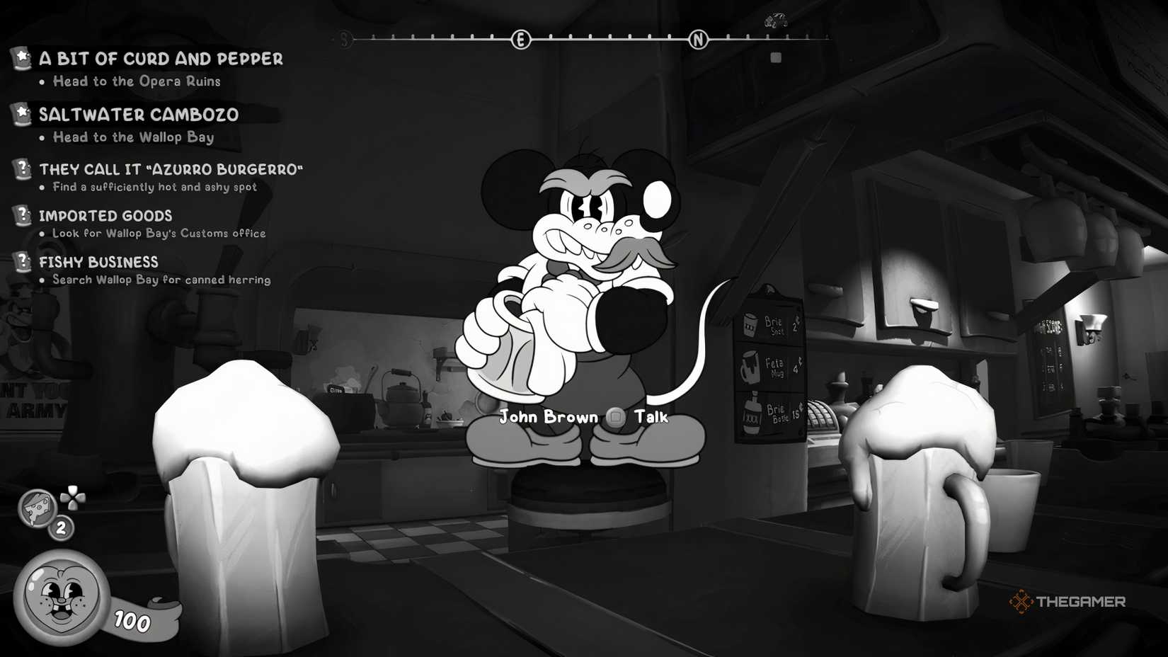 John in Mouse: PI for hire.