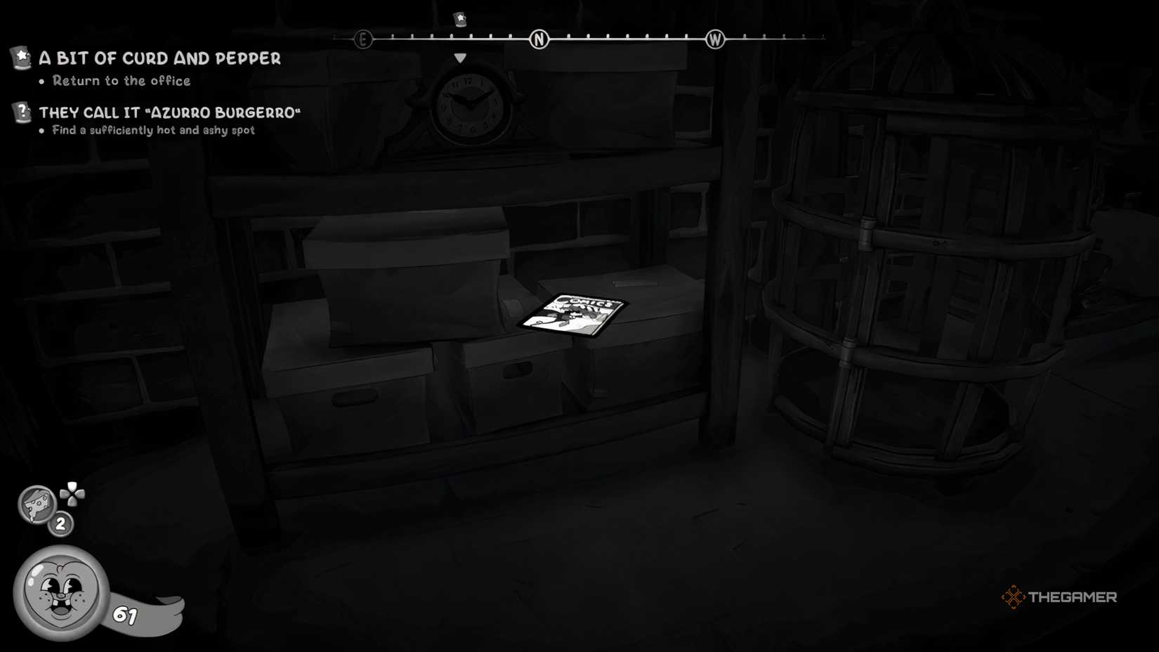 Mouse: There's a cartoon sitting in some boxes of PI For Hire.