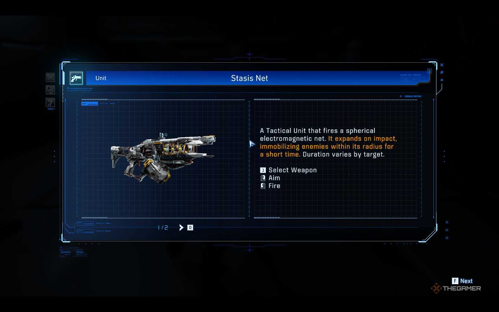 Information on Stasis Net on Pragmata.