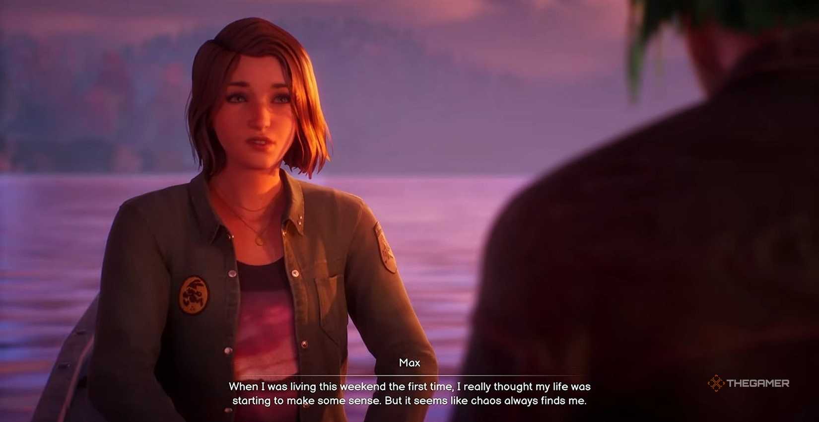 Max and Chloe talk by the water in Life is Strange Reunion.