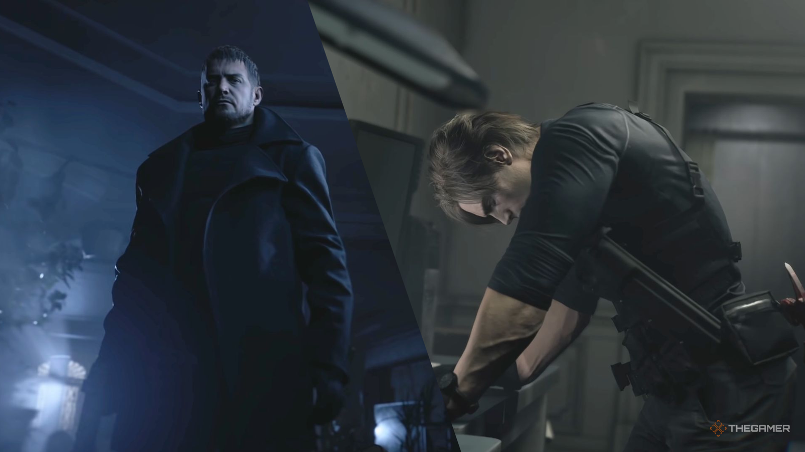 Der muskulöse Leon aus Resident Evil Requiem ist dem Dorf-Chris immer noch ...
