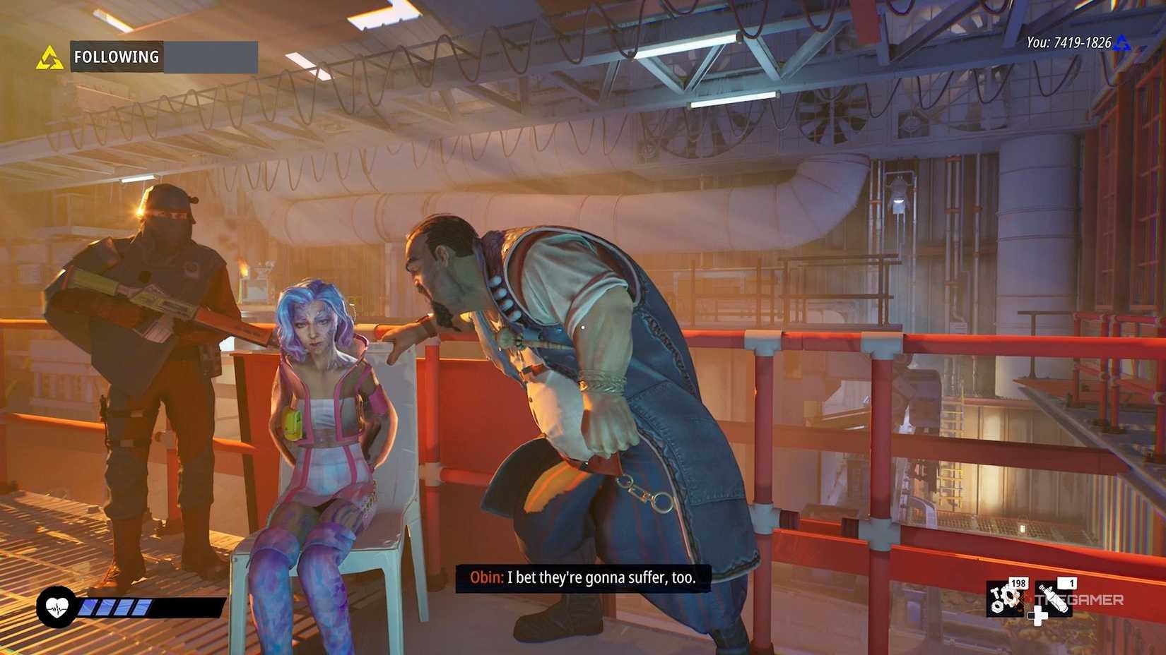 Obin interrogated Eyla in Tides of Tomorrow.