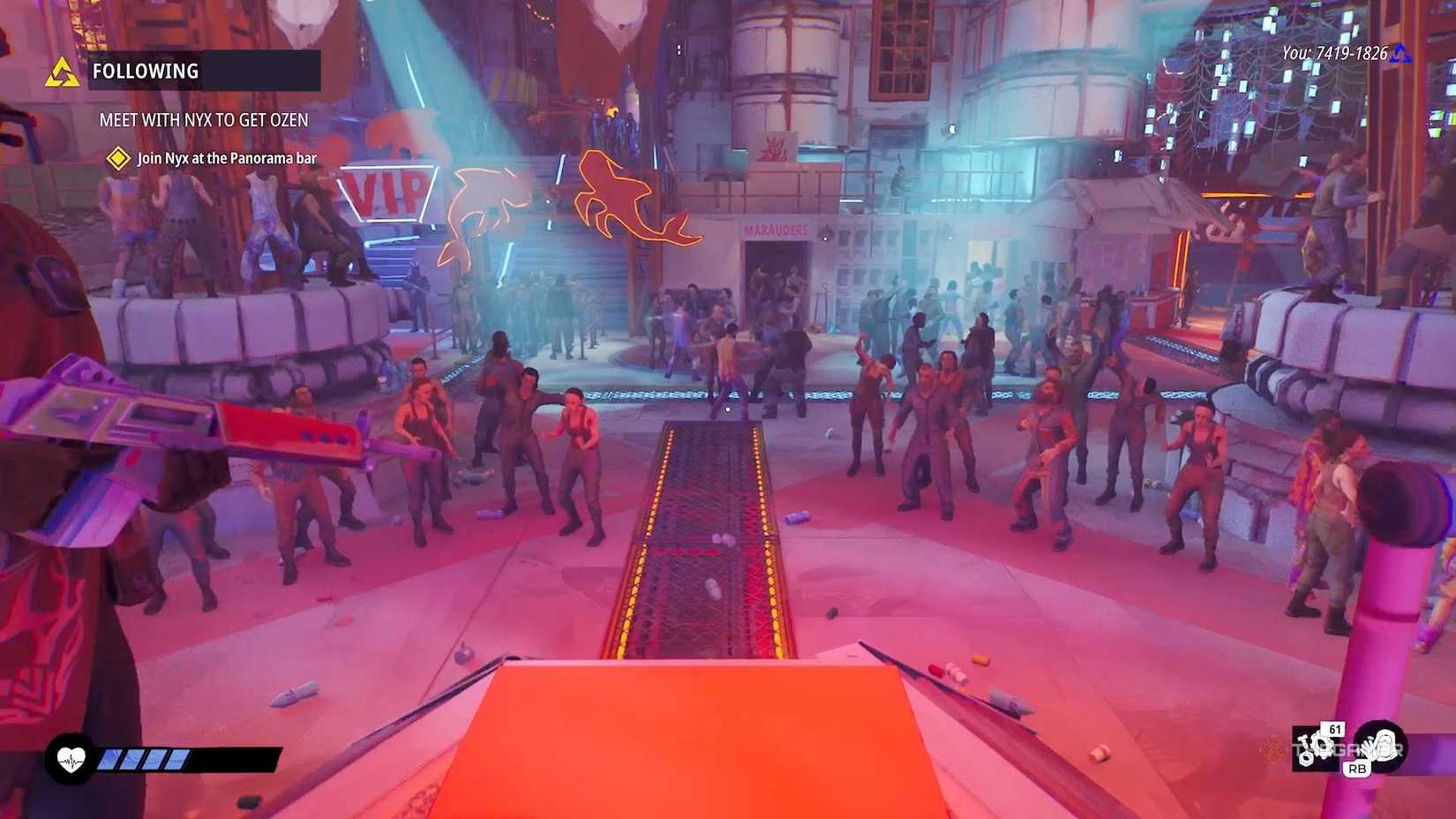 Players on a Pleasureland stage in Tides of Tomorrow.