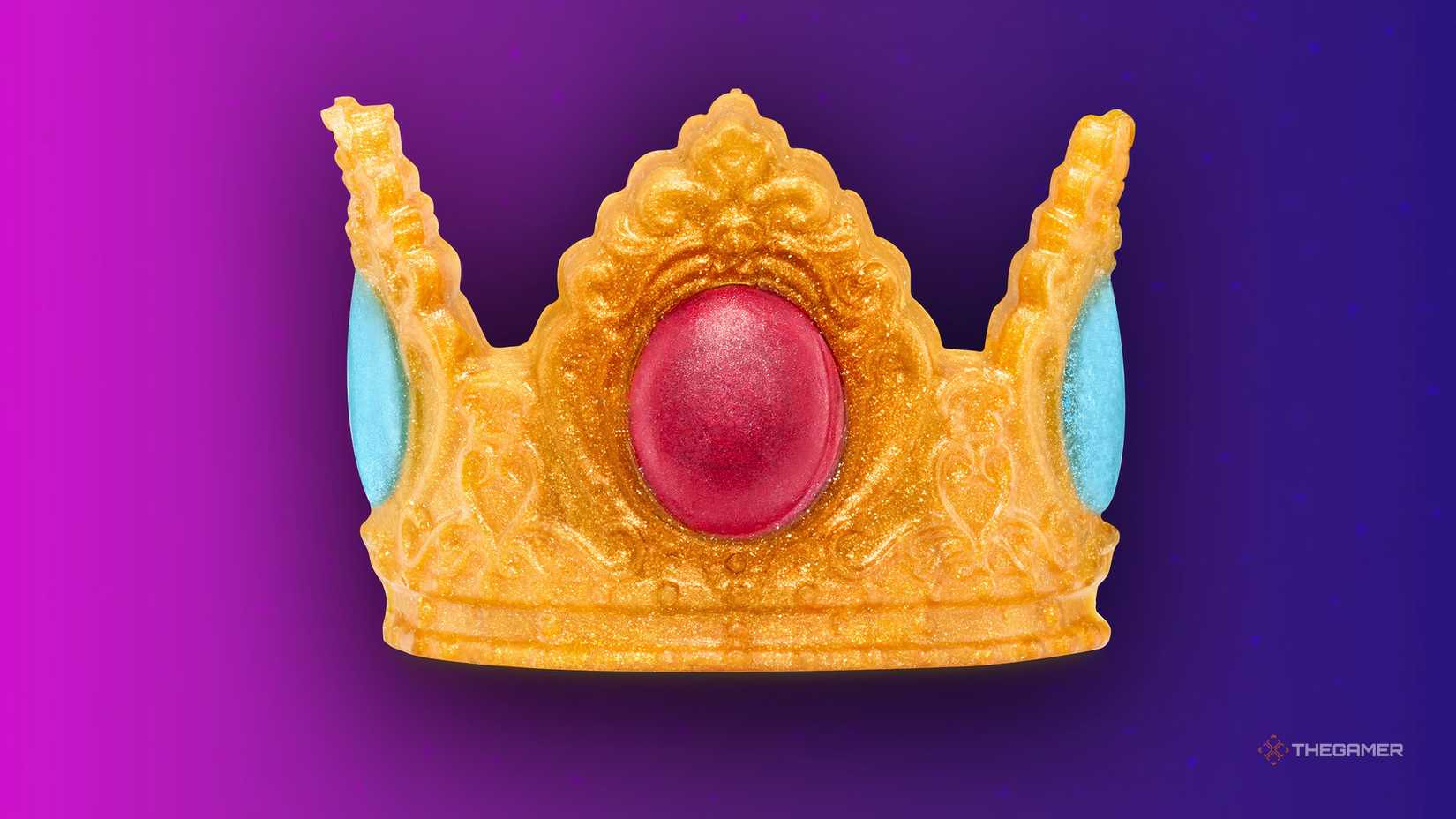 Princess Peach Crown Soap from Lush x Super Mario Galaxy Collection.