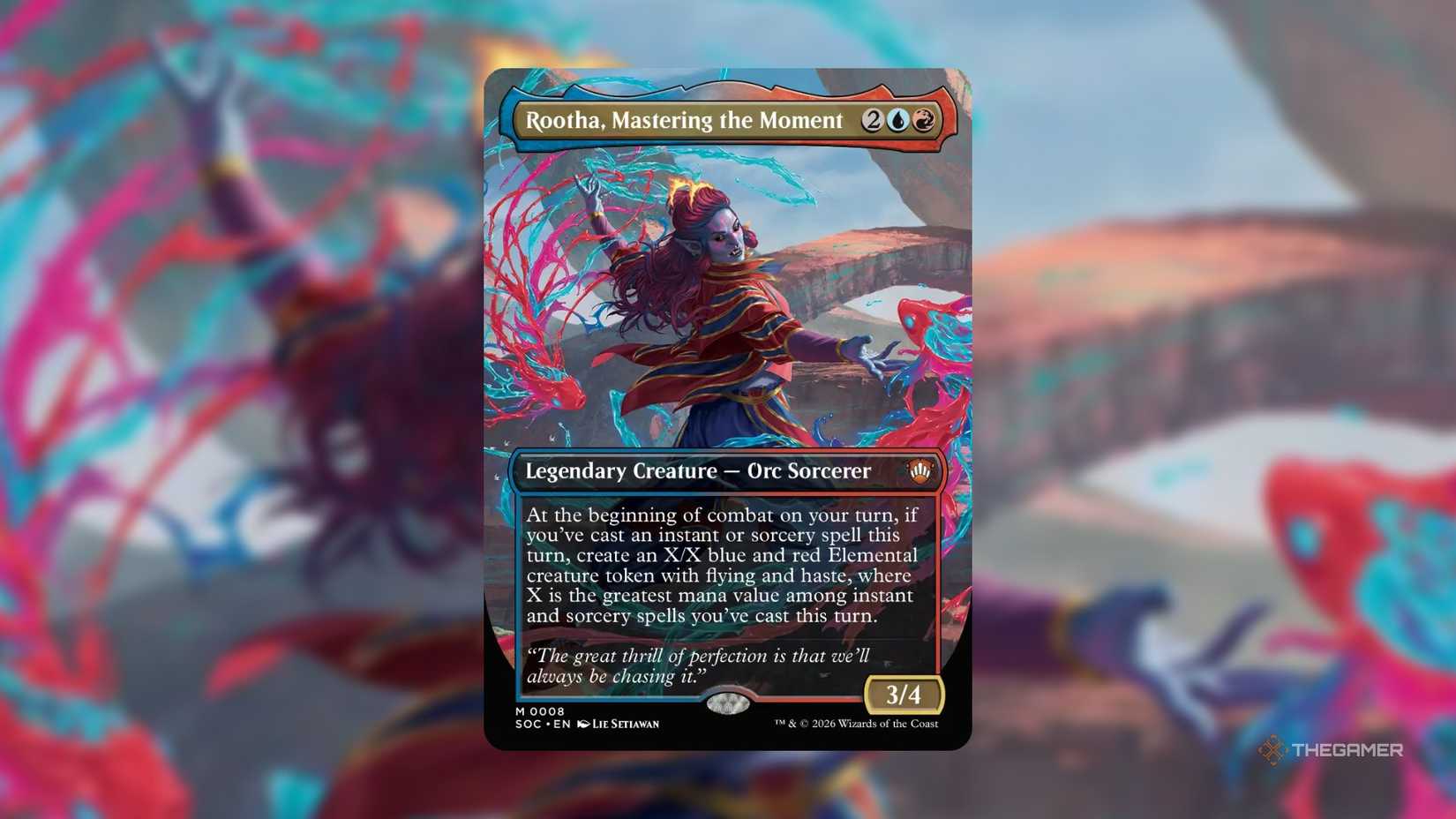 Rootha, Mastering the Moment MTG from Strixhaven.