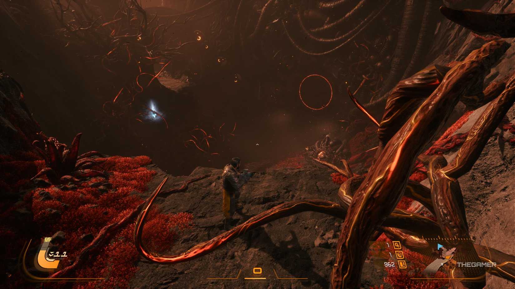 Saros The Shattered Rise Overlord gate.