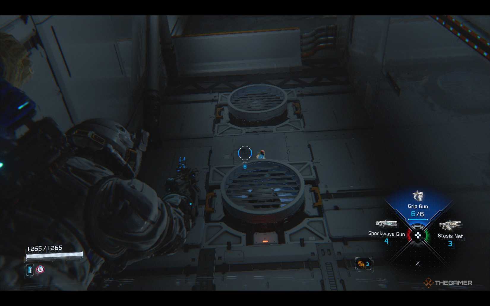 Location of a cabin picture in the solar power plant area of ​​Pragmata.