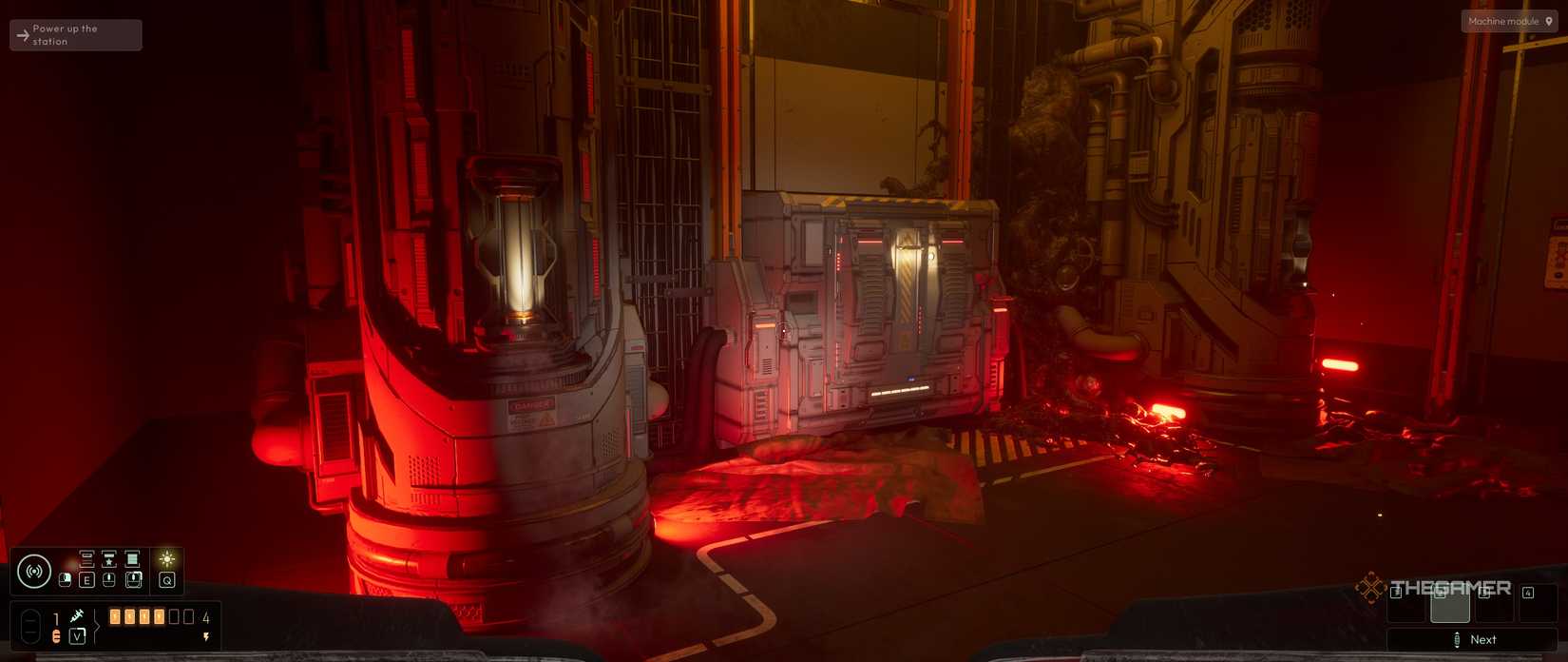 A mechanical module from Chapter 2 of Cthulhu The Cosmic Abyss.