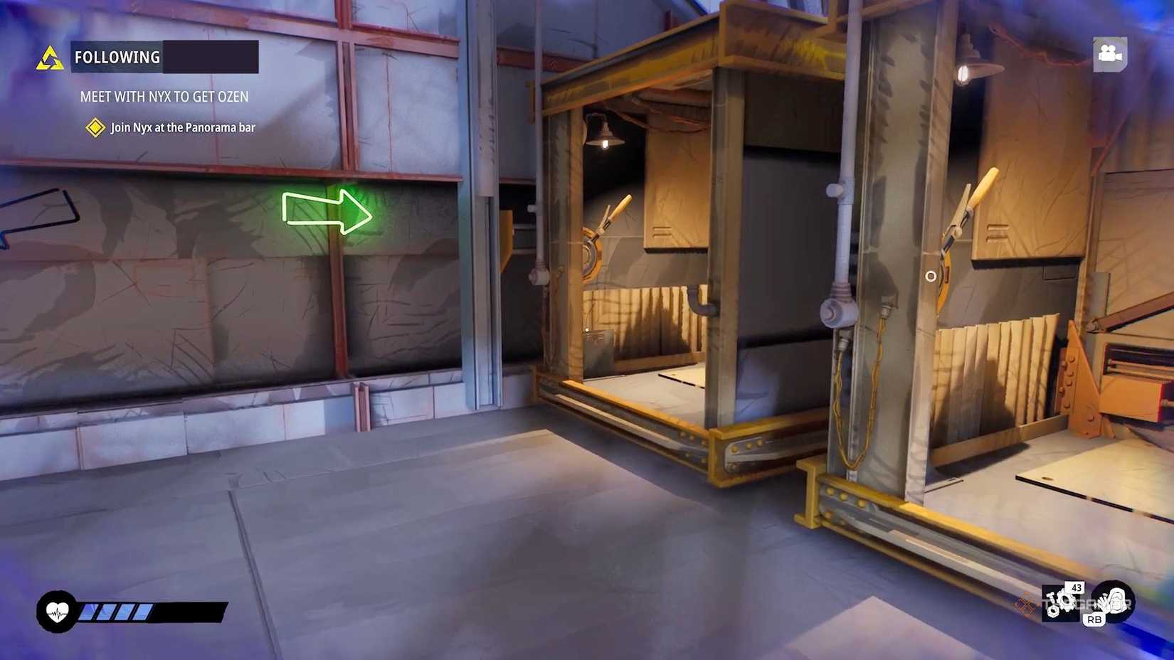 Two elevators in Pleasureland in Tides of Tomorrow.