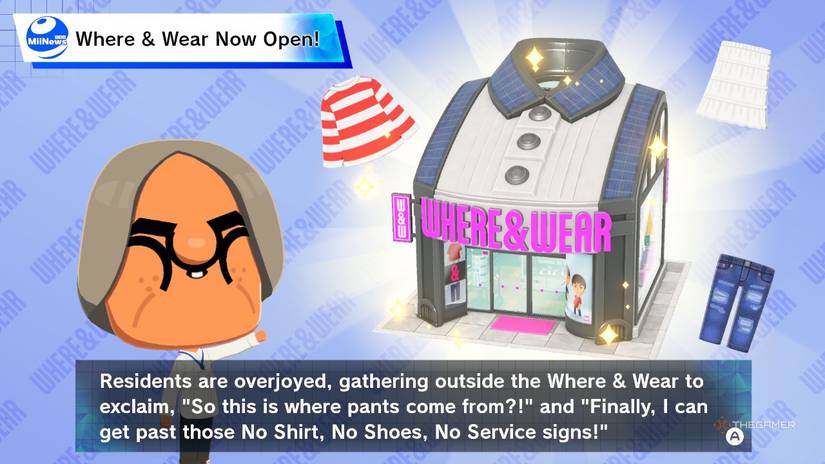 Unlocking Where and Wear in Tomodachi Life Living the Dream.