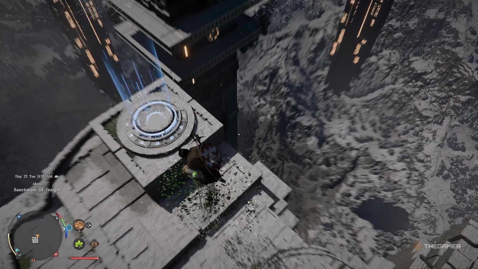 Perform a triple jump using the Force Palm in the Obsession and Madness missions in Crimson Desert.