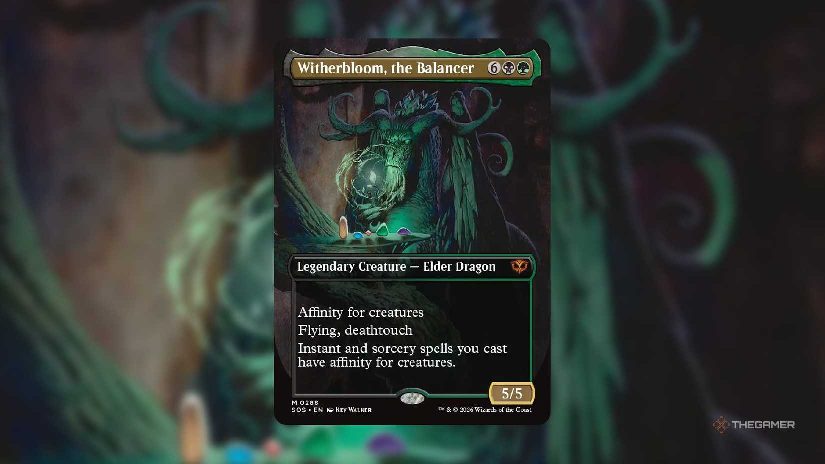 Witherbloom, a Balancer MTG card from Secrets of Strixhaven.