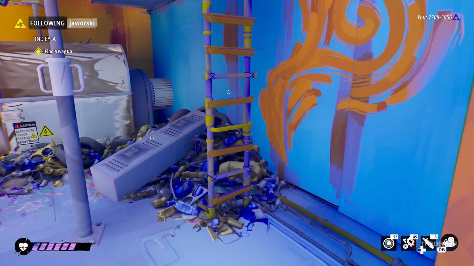 The Yellow Ladder in Tides of Tomorrow.