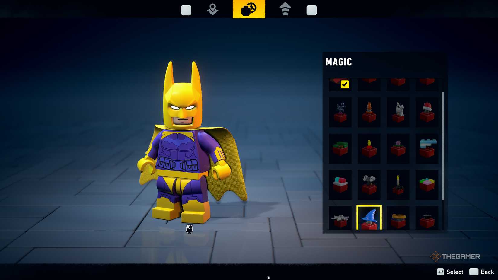 Lego Batman with a magical color palette.