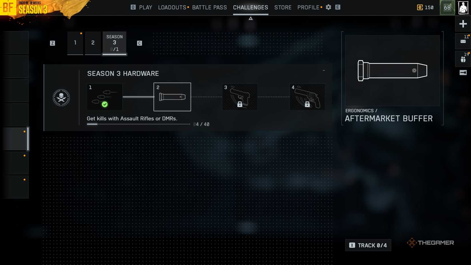 Player to unlock all Season 3 hardware in Battlefield 6.