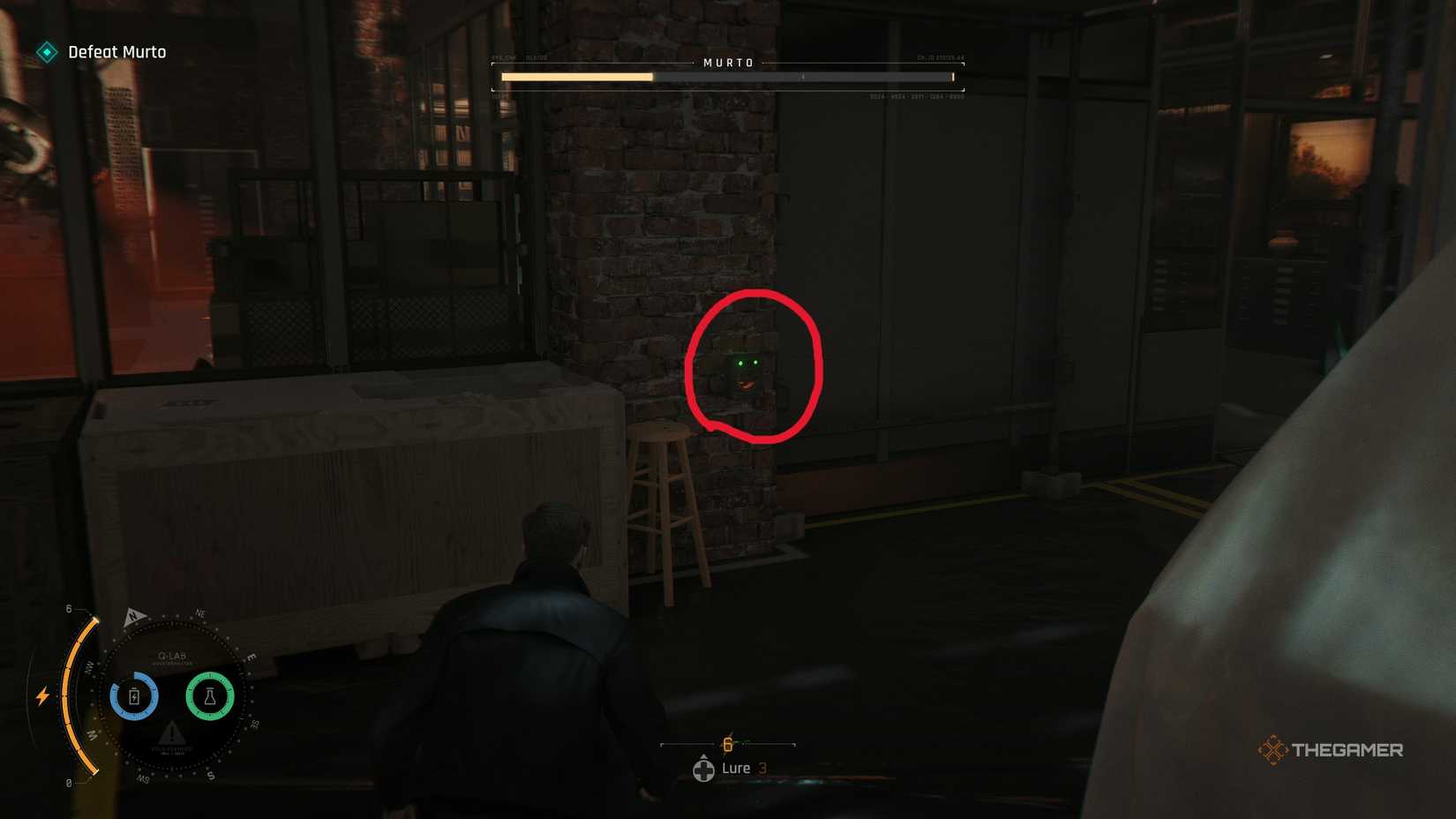 A player who beat the Murto boss fight in 007 First Light.