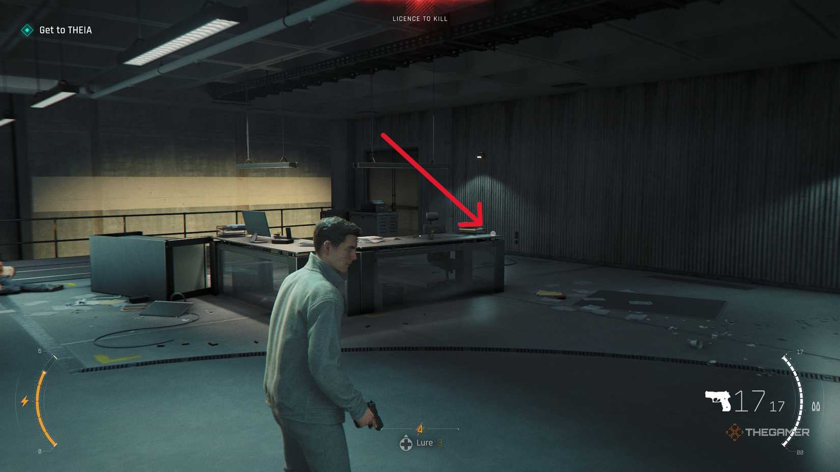A player getting all the playing cards in 007 First Light.