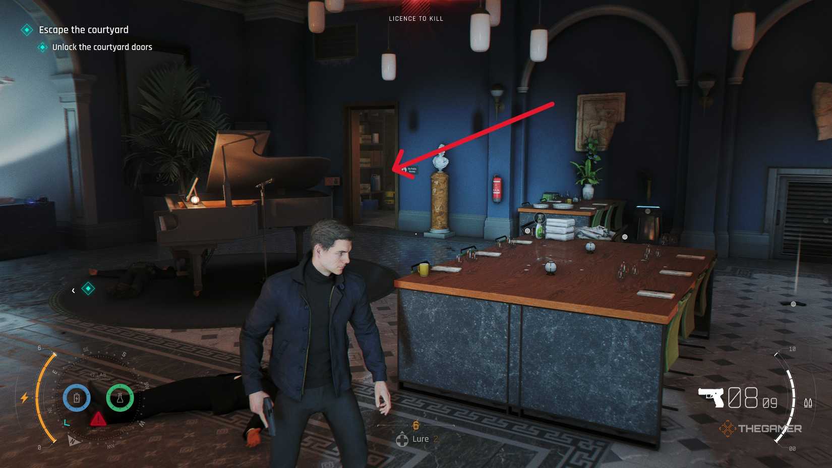 A player getting all the playing cards in 007 First Light.