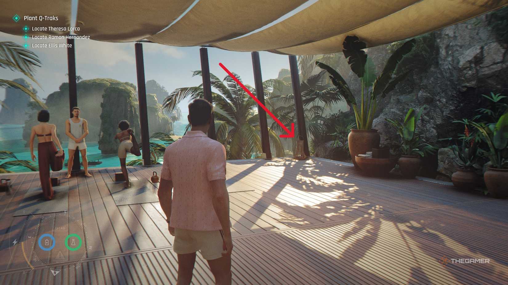 A player getting all the playing cards in 007 First Light.