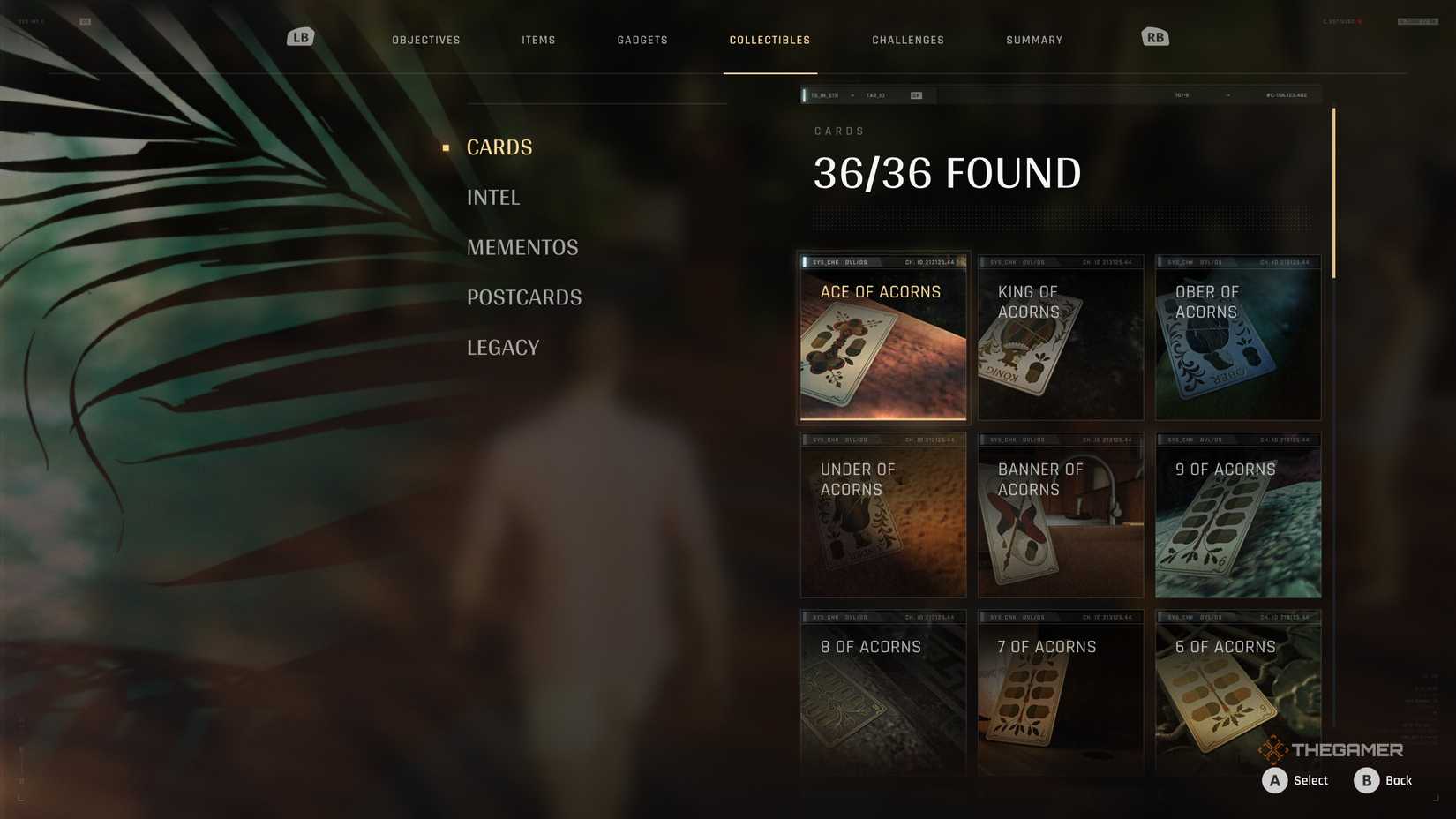A player getting all the playing cards in 007 First Light.
