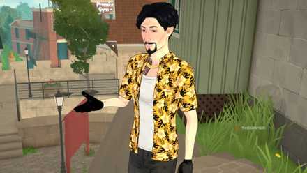 A Para that looks like Majima in Paralives.
