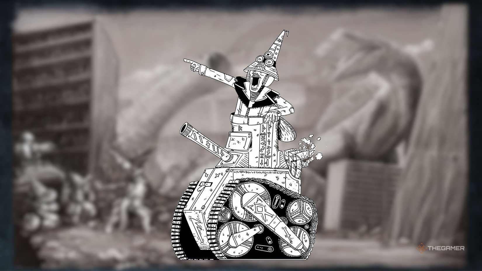 Aetherpunk28 key art with sorcerer