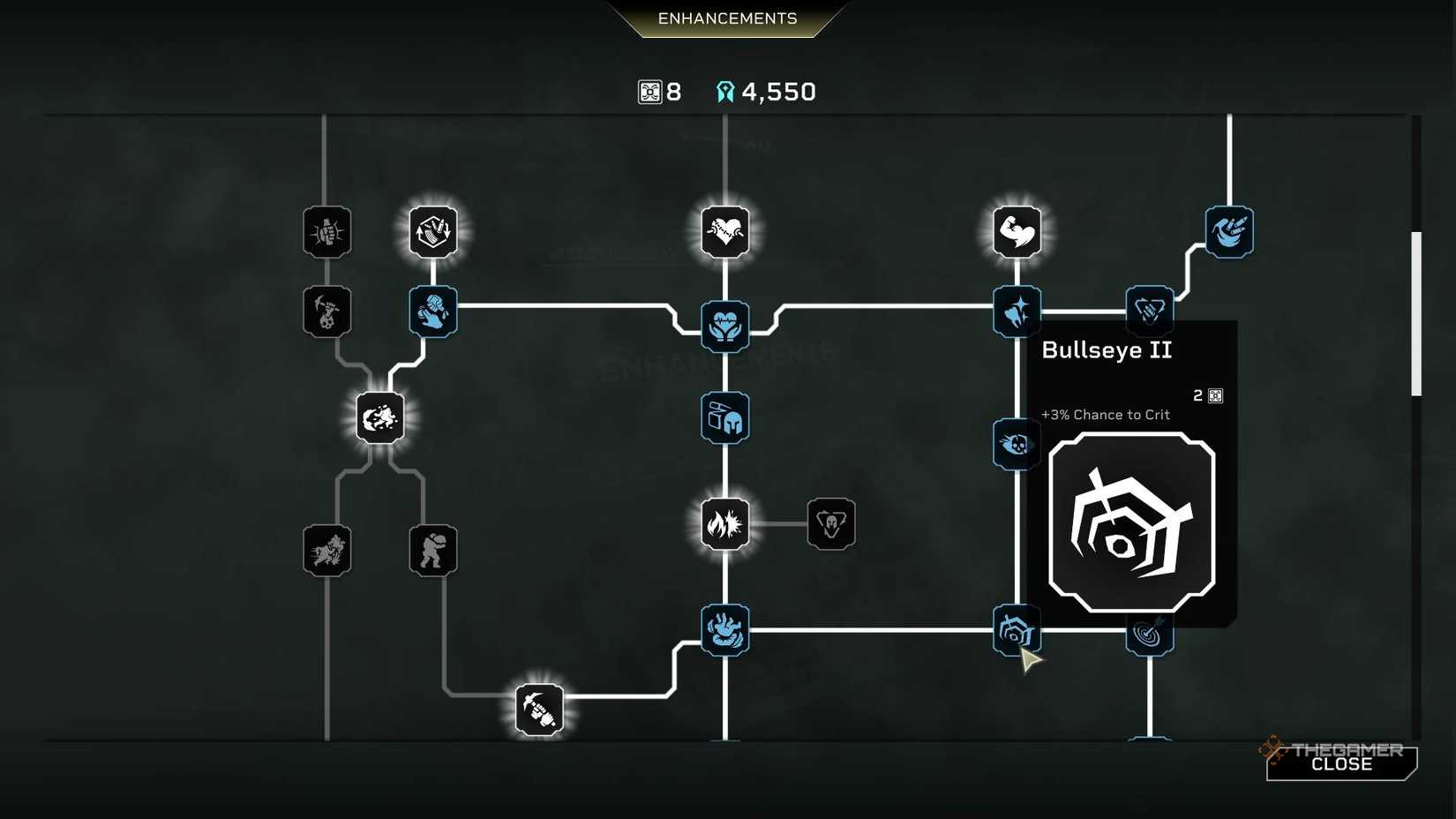 Bullseye II in Rogue Core.