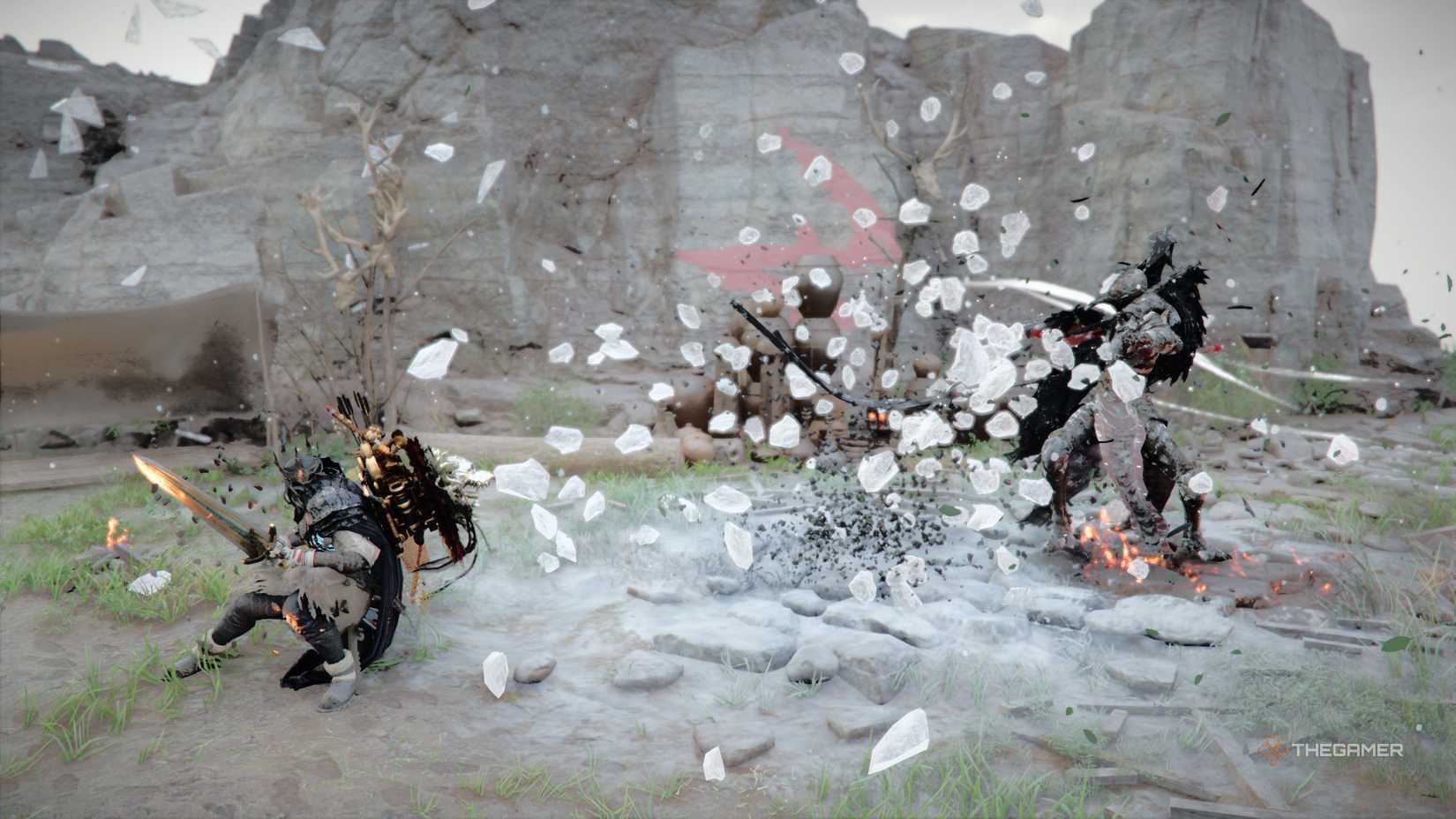 The Gwen Kraber Ice Attack in Crimson Desert.