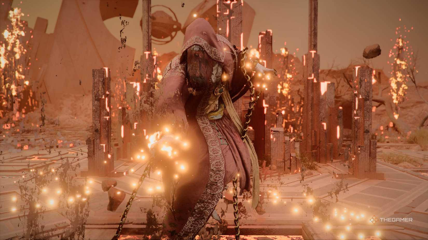 Praevus Attacks in Crimson Desert.